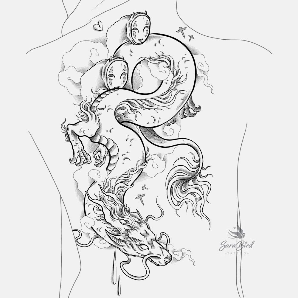 Ema Tats - Tatuaje exclusivo de Haku