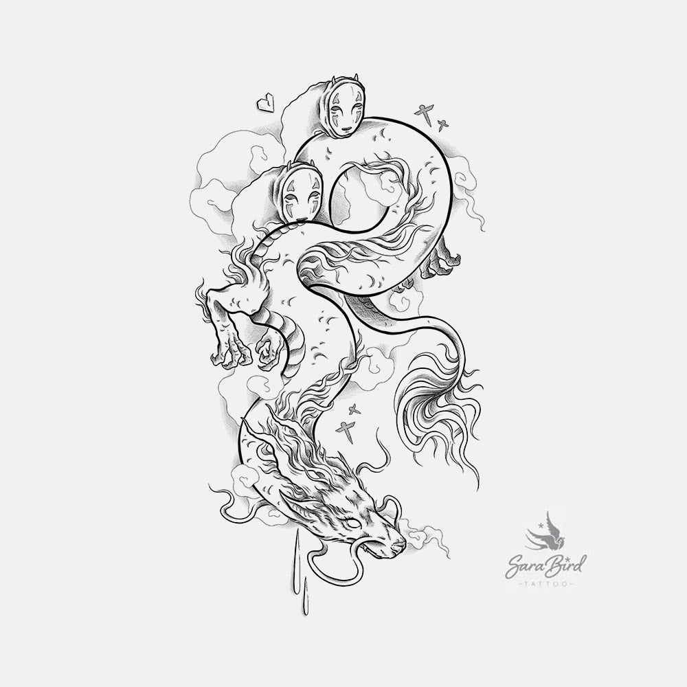 Ema Tats - Tatuaje exclusivo de Haku