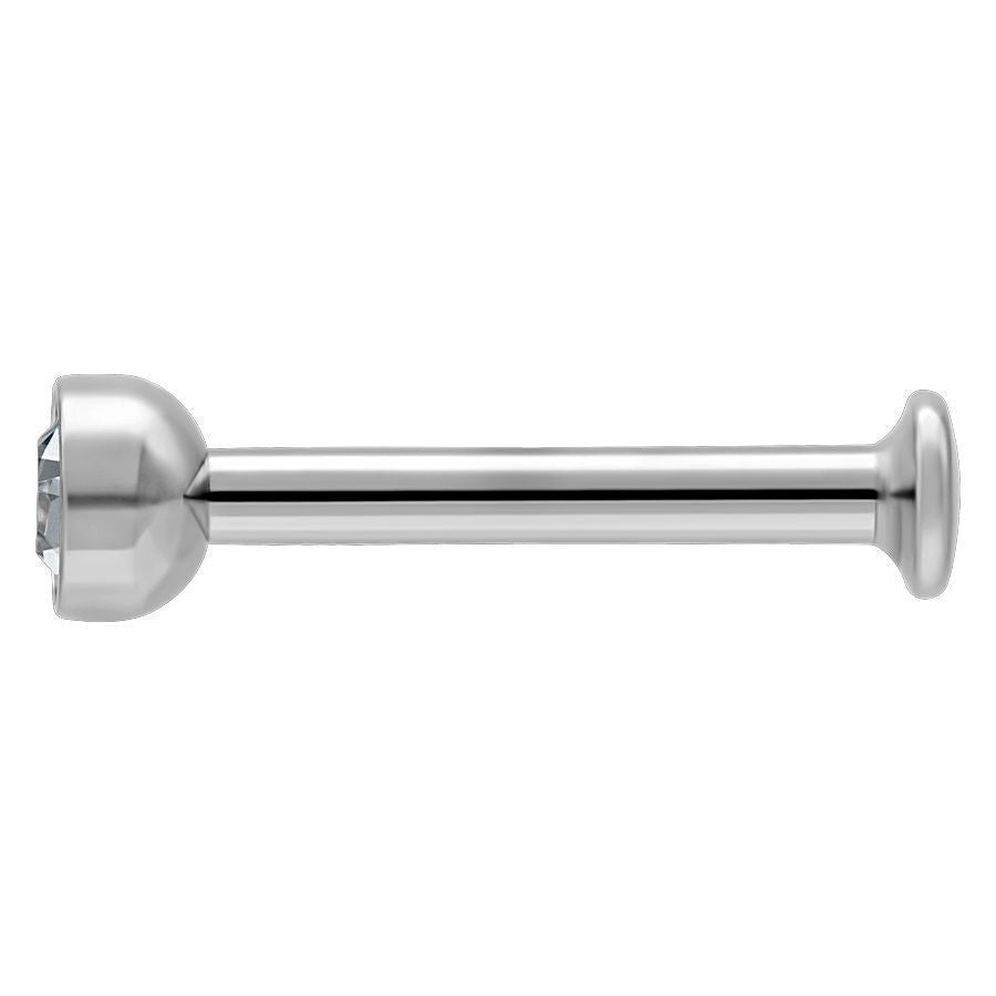 Mini Labret em Titânio para piercing triplo