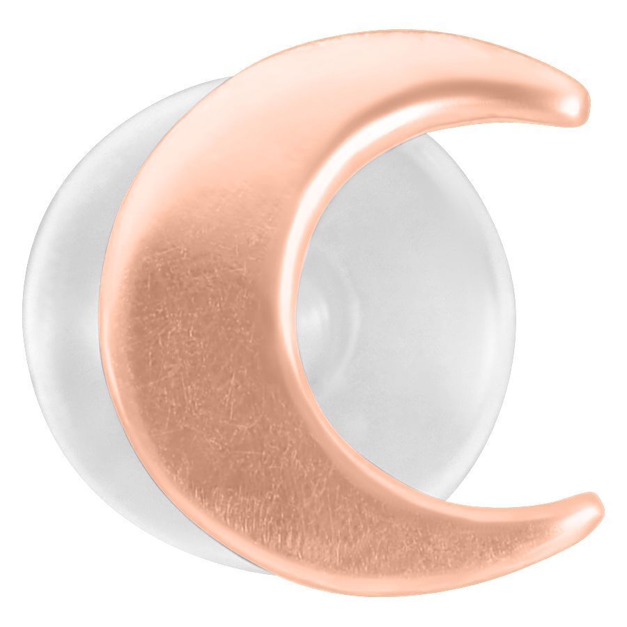 Labret Com formato de Lua com encaixe Push-Fit