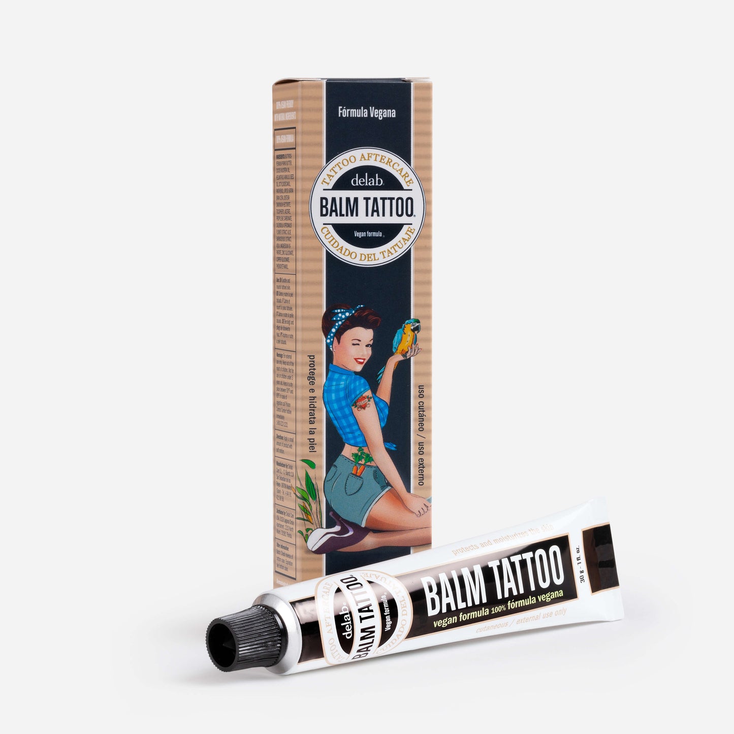 Crema Curativa para Tatuajes - Bálsamo Tattoo Vegano 30g