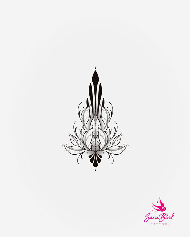 Ema Tats - Neo Tribal con toques de Art Noveau
