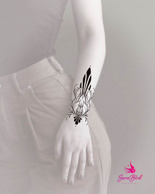 Ema Tats - Neo Tribal con toques de Art Noveau