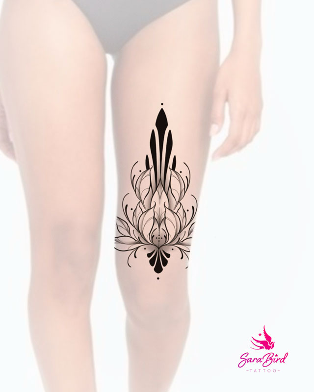 Ema Tats - Neo Tribal con toques de Art Noveau