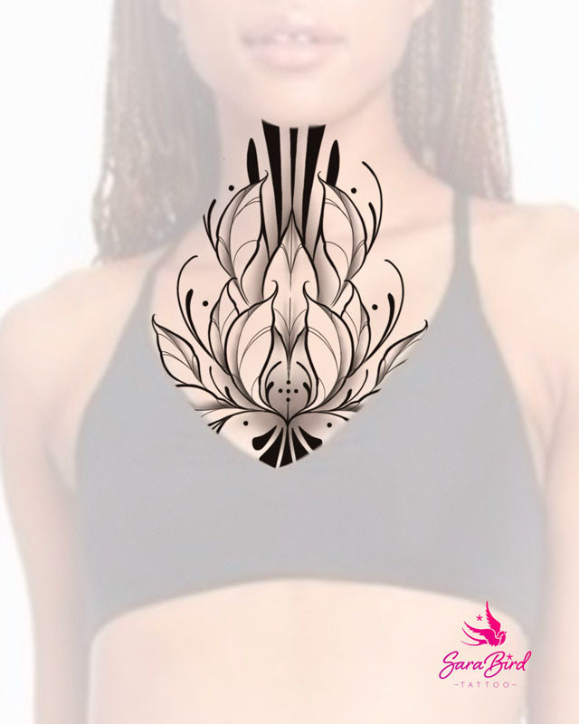 Ema Tats - Neo Tribal con toques de Art Noveau