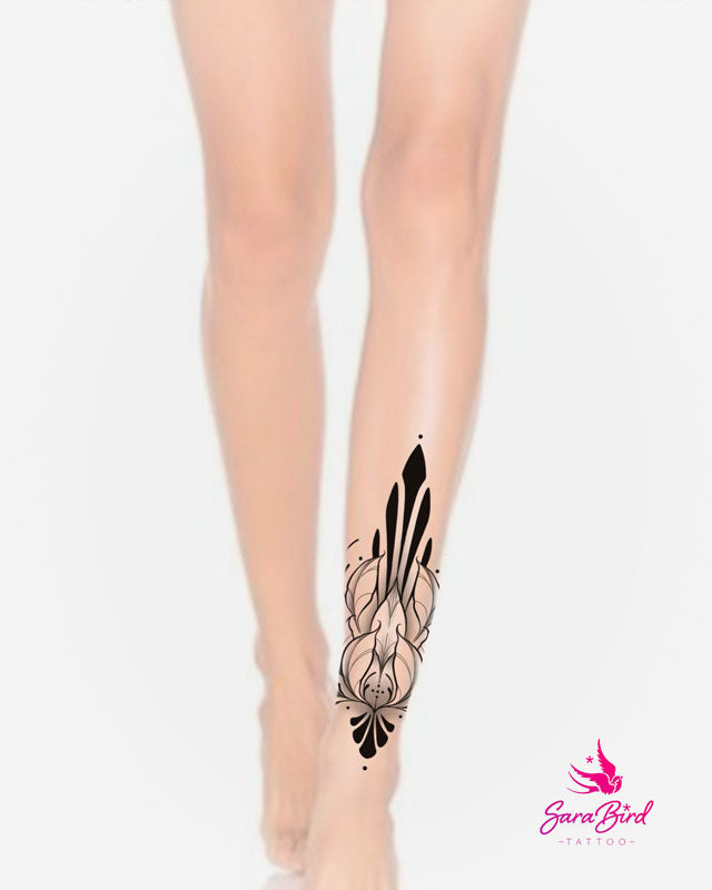 Ema Tats - Neo Tribal con toques de Art Noveau