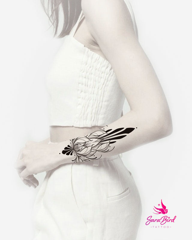 Ema Tats - Neo Tribal con toques de Art Noveau