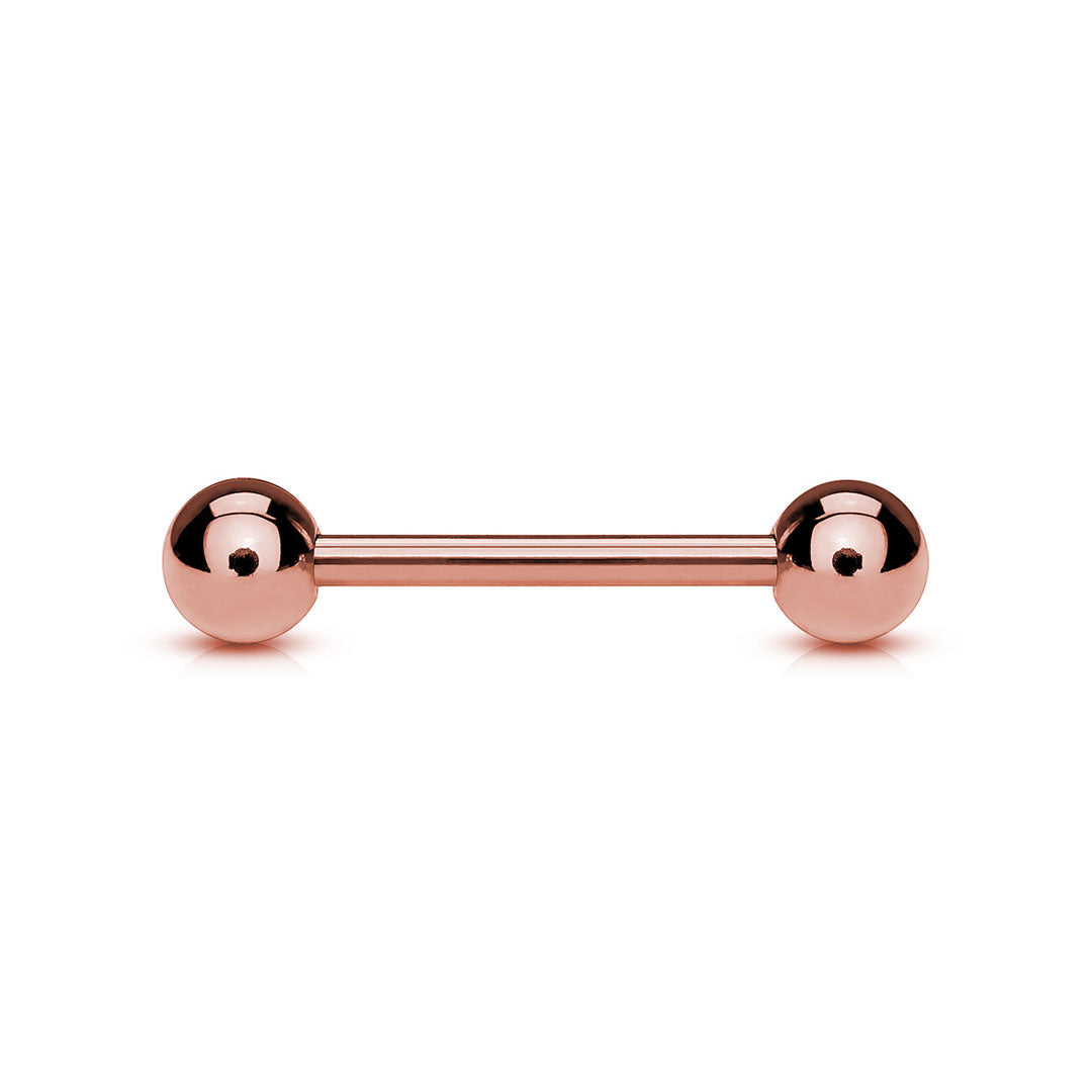 Barbell Titanio Oro Rosa varios tamaños
