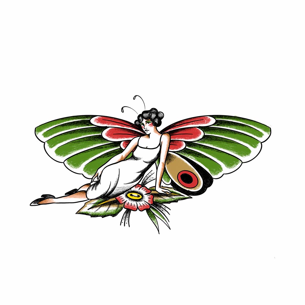 PAGU - Hadas - Diseños listos para tatuar