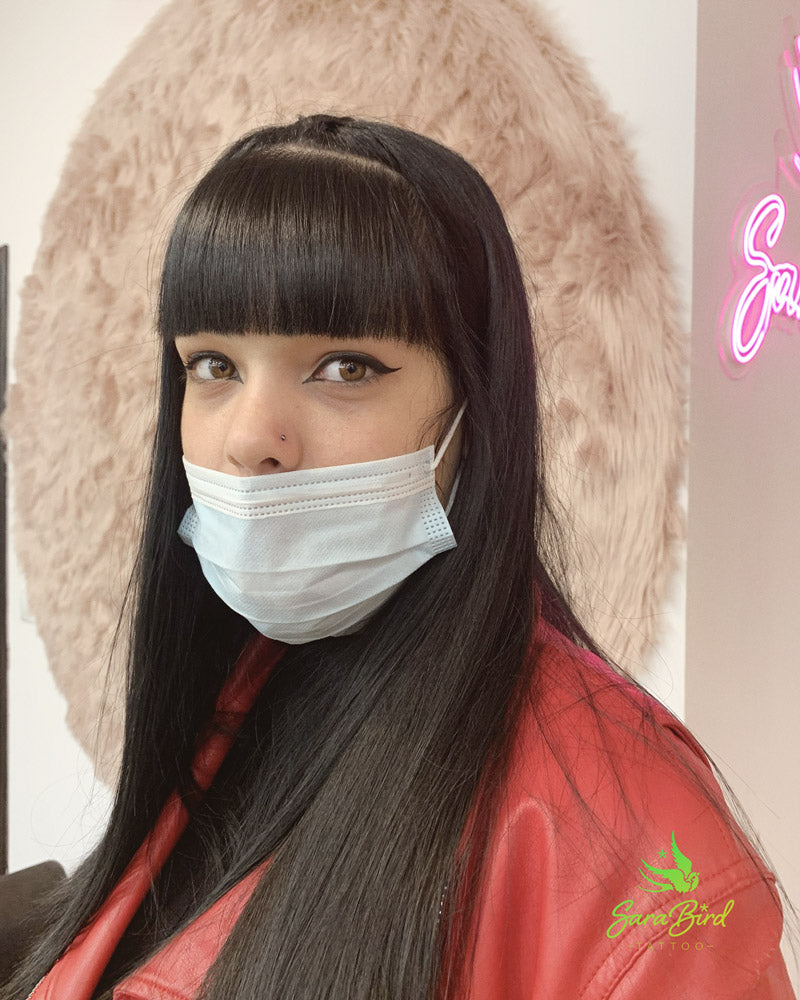 Piercing Nariz Com Joia em Titânio