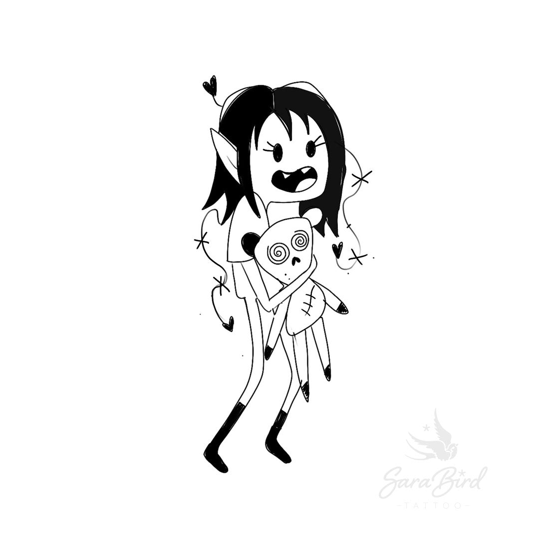 Flashes Halloween - SARA - Tatuagens Disponíveis para ir para a sua pele