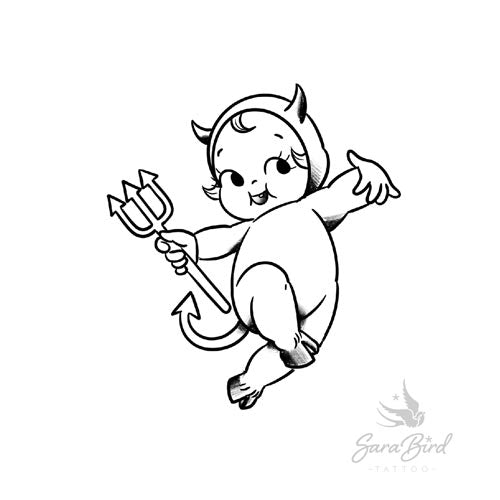 Flashes Halloween - kewpie - Pagu Tattoo
