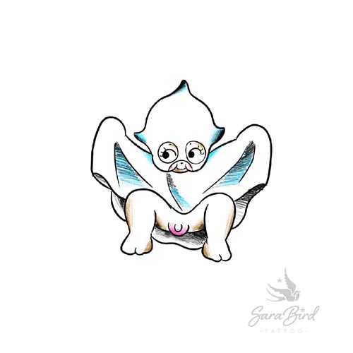 Flashes Halloween - kewpie - Pagu Tattoo