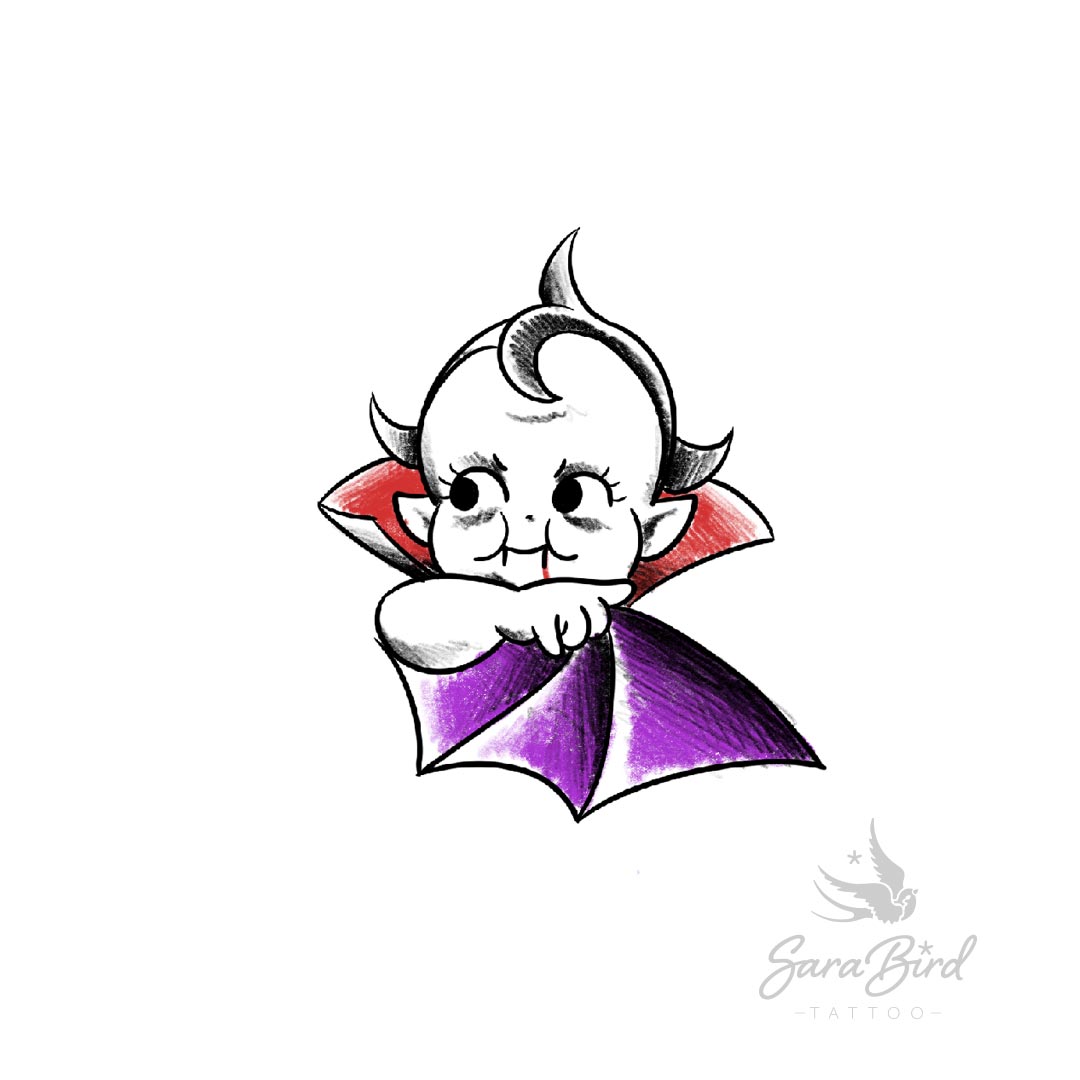 Flashes Halloween - kewpie - Pagu Tattoo