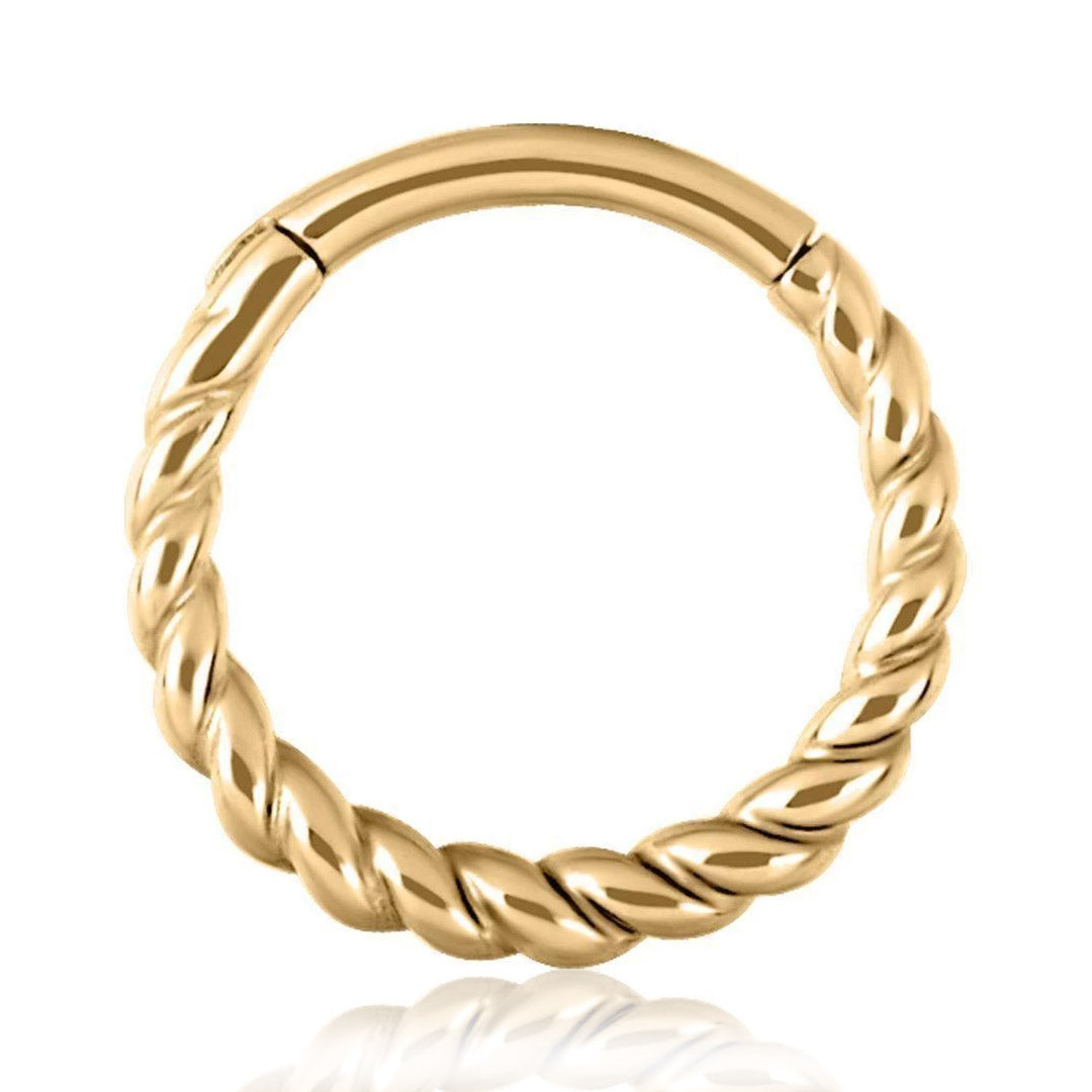 Anillo de Cuerda Torcida - Para Tabique y Cartílago - Varios Colores
