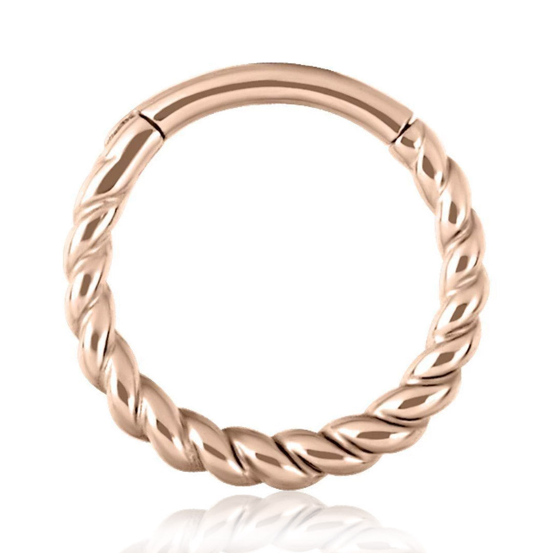 Anillo de Cuerda Torcida - Para Tabique y Cartílago - Varios Colores