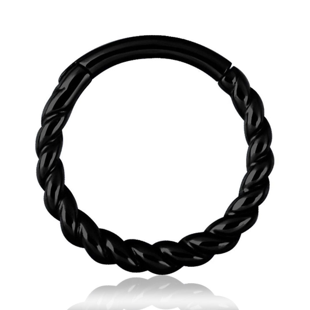 Anillo de Cuerda Torcida - Para Tabique y Cartílago - Varios Colores