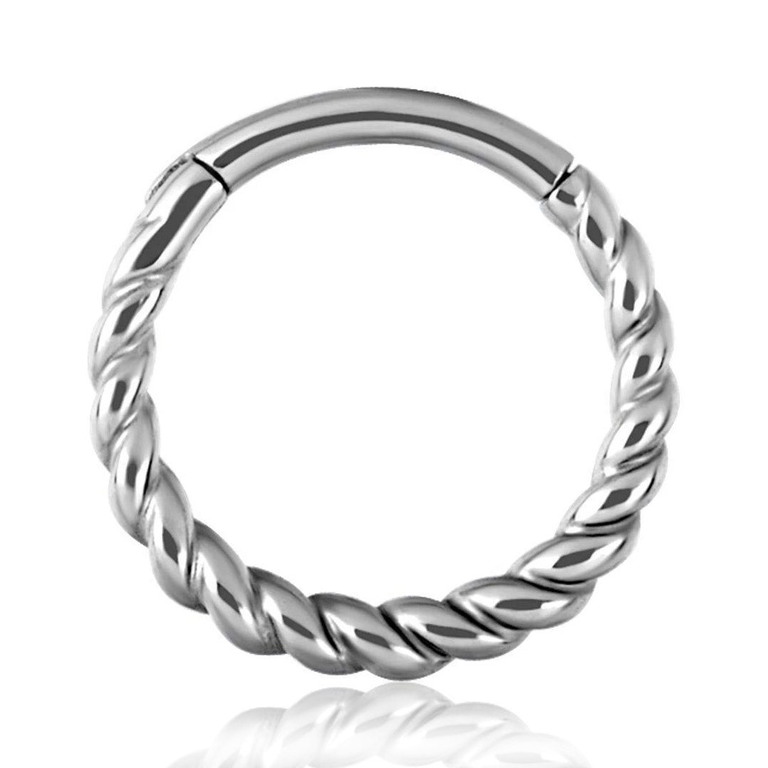 Anillo de Cuerda Torcida - Para Tabique y Cartílago - Varios Colores