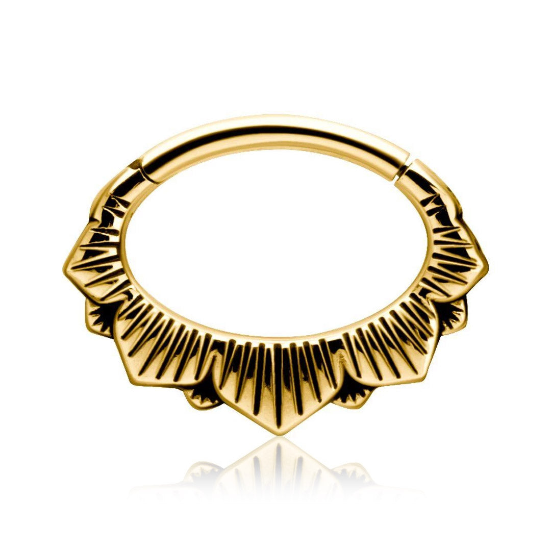 Floral Ring - For Septum and Cartilage - Various Colors