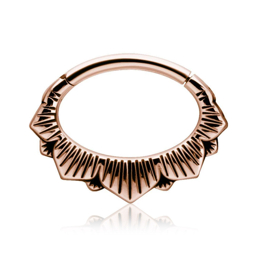 Floral Ring - For Septum and Cartilage - Various Colors
