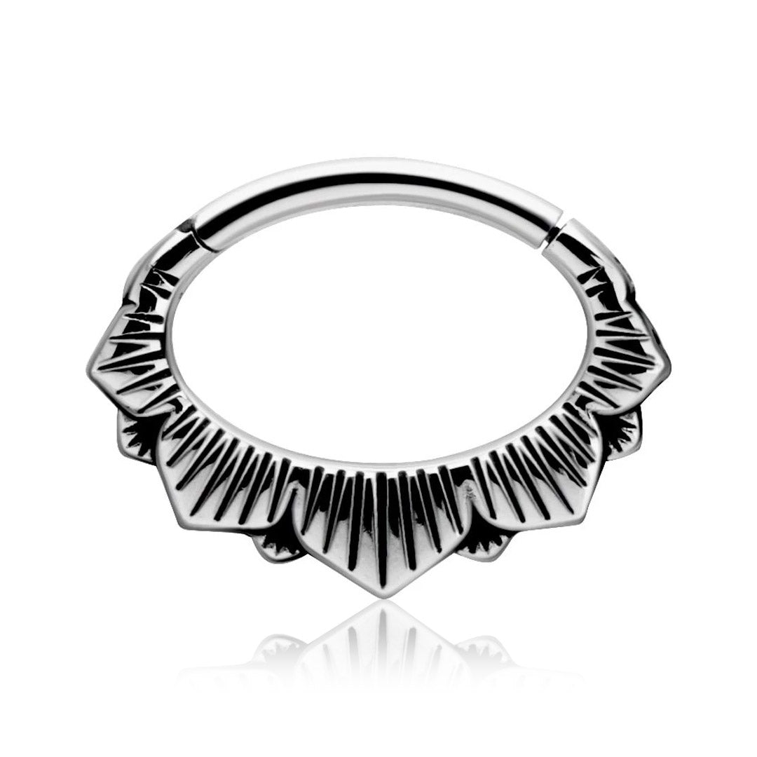 Floral Ring - For Septum and Cartilage - Various Colors