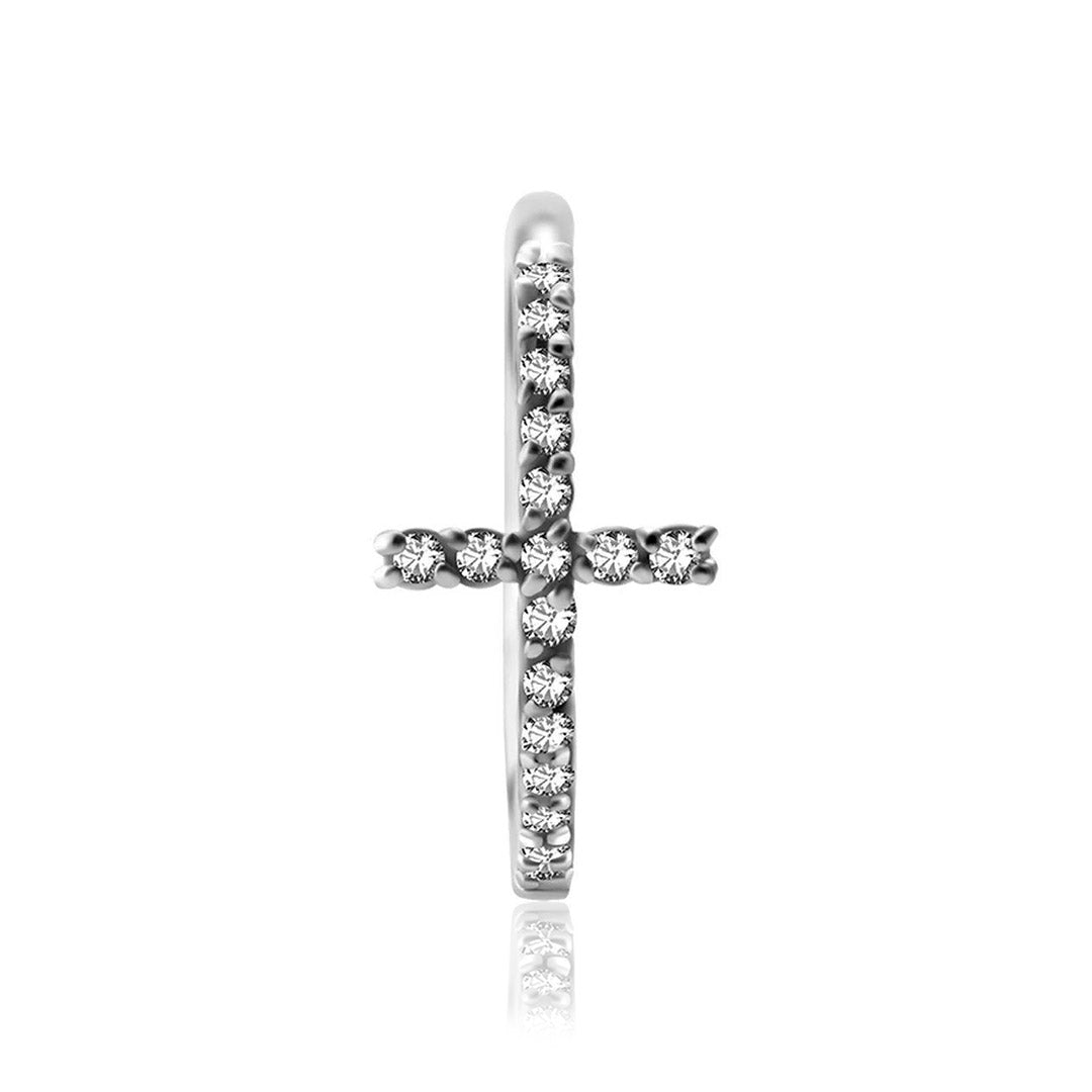 Anillo Cruz con Strass para la Concha - Varios colores