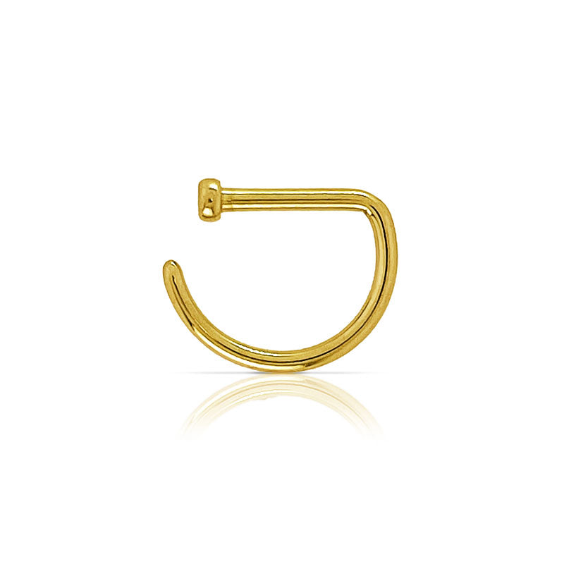 Anillo de titanio con anillo en D (anillo en G)