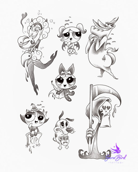 Ema Tats - Destellos Halloween 2024