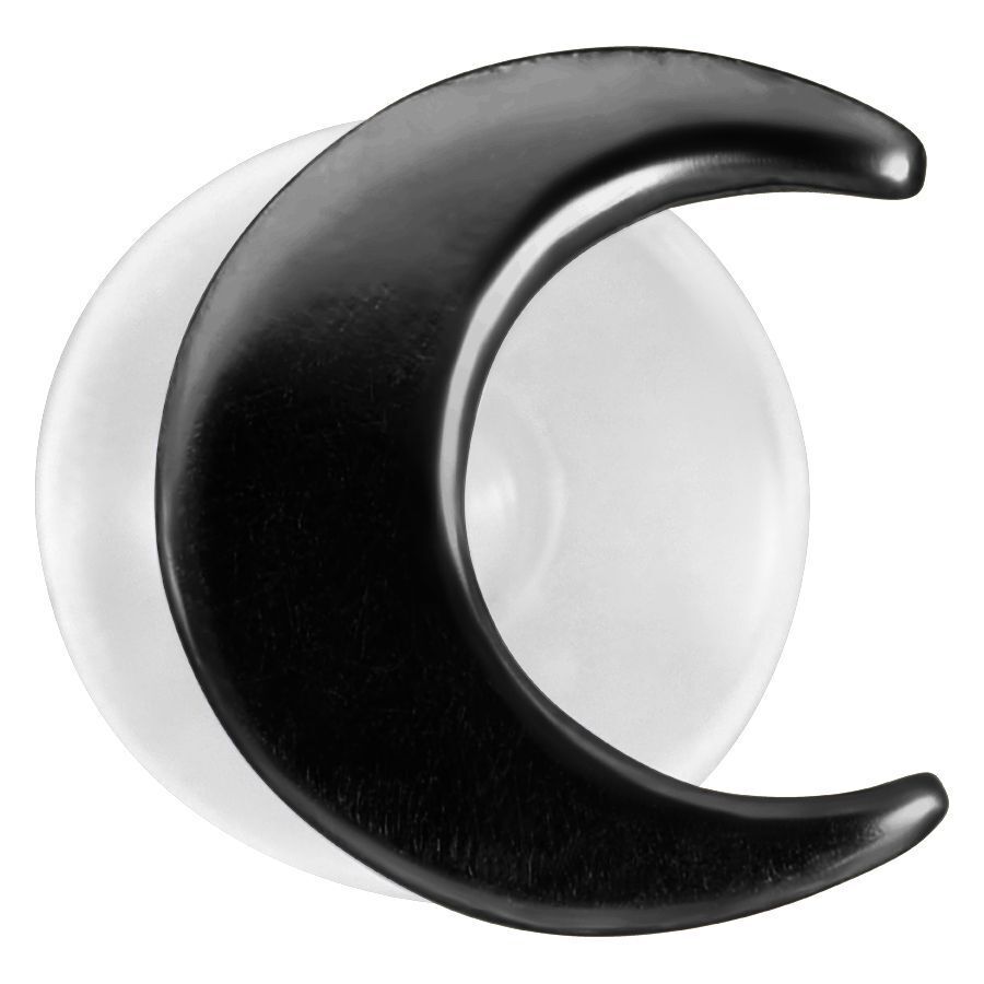 Labret en forma de luna con cierre Push-Fit