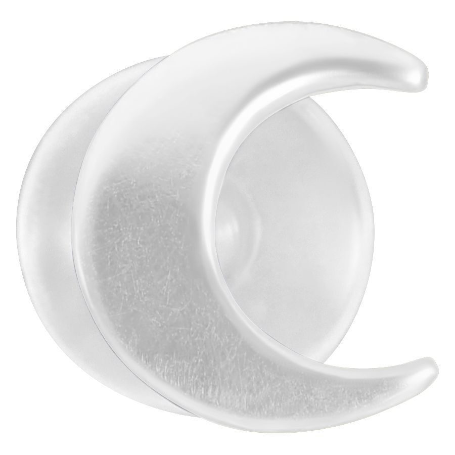 Labret en forma de luna con cierre Push-Fit