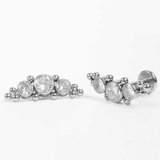 Orion's Belt Cluster - Top Orion's Belt in Titanium - Implant Grade