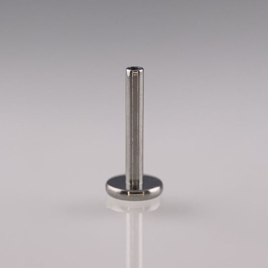 Labret de Titanio 1,2 mm (16g) Con Rosca Interna. Muchos tamaños.