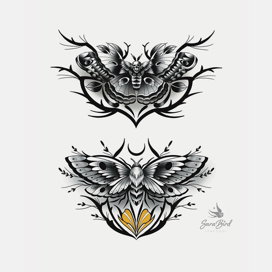 Sara - Acherontia Atropos e Mariposa-Caveira 🌿🦋