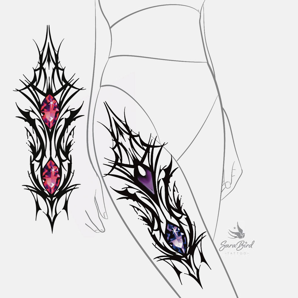 Sara - Crystals with Elegant Neo Tribal Style 🌿💎