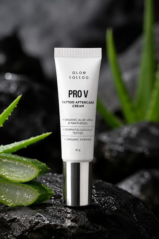 PRO V – Tattoo Aftercare Cream - AloeTattoo