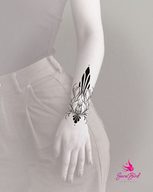 Ema Tats - Neo Tribal con toques de Art Noveau