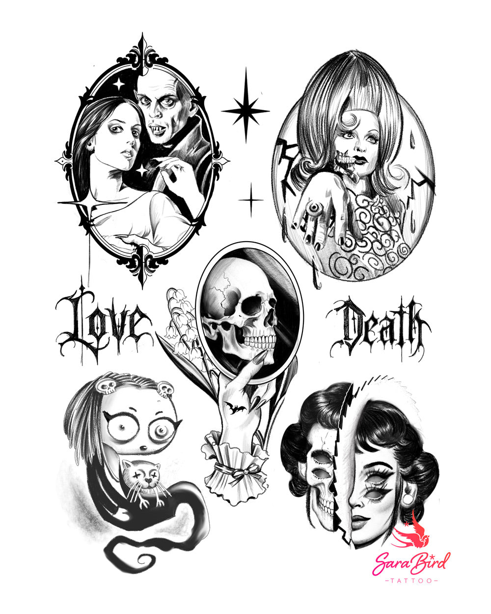 Halloween Flash Tattoos | Edição Especial