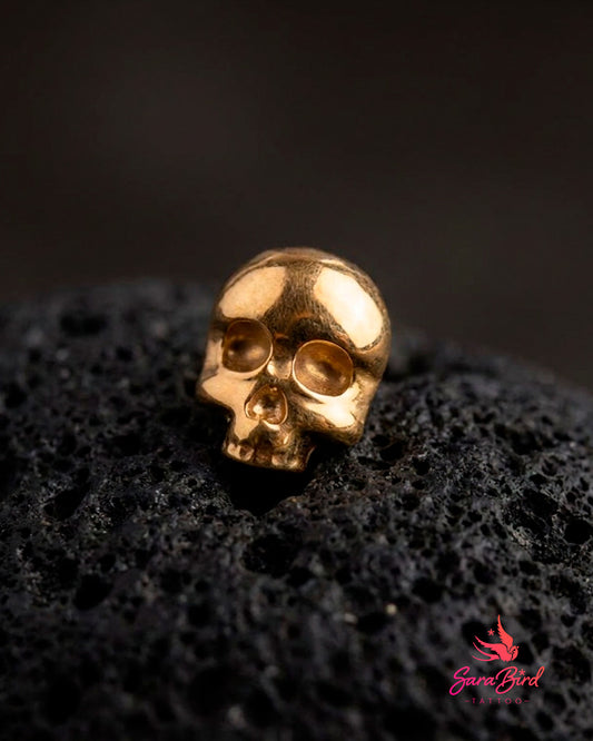Skull | Topo Caveira em Titânio Grau Implante