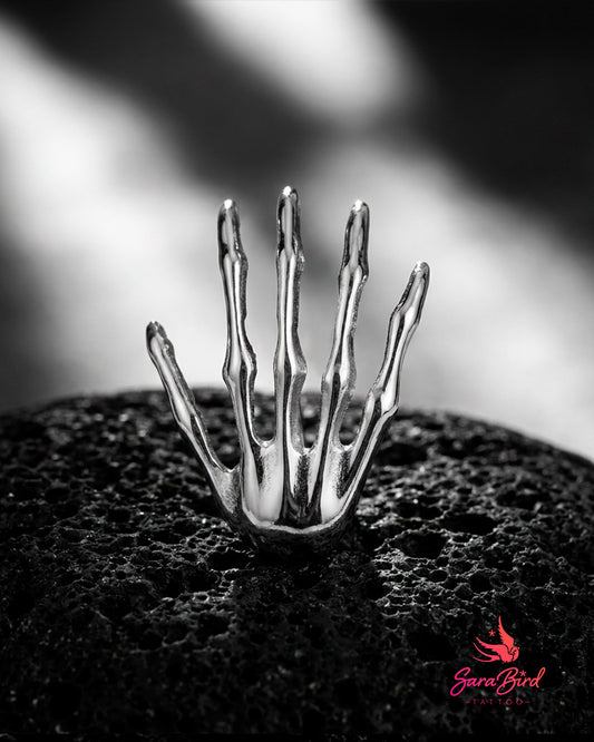 Skeleton Hand | Topo em Titânio ASTM F136