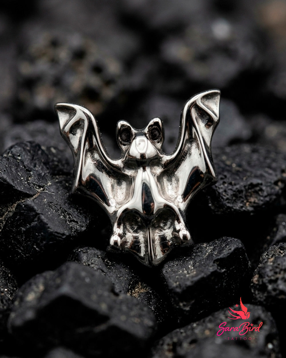 Topo Morcego | Myotis em Titânio ASTM F-136