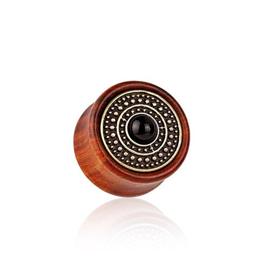 Reamer - Ethnic Style Wooden Flesh Tunnel