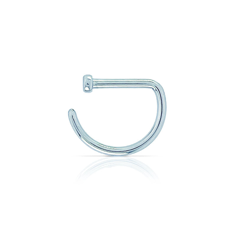 Anillo de titanio con anillo en D (anillo en G)