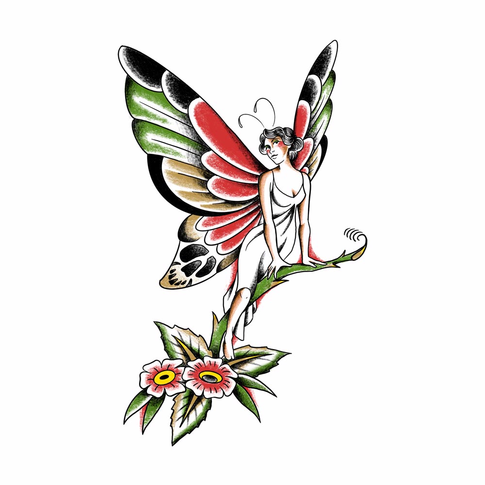 PAGU - Fairies - Ready-to-tattoo designs
