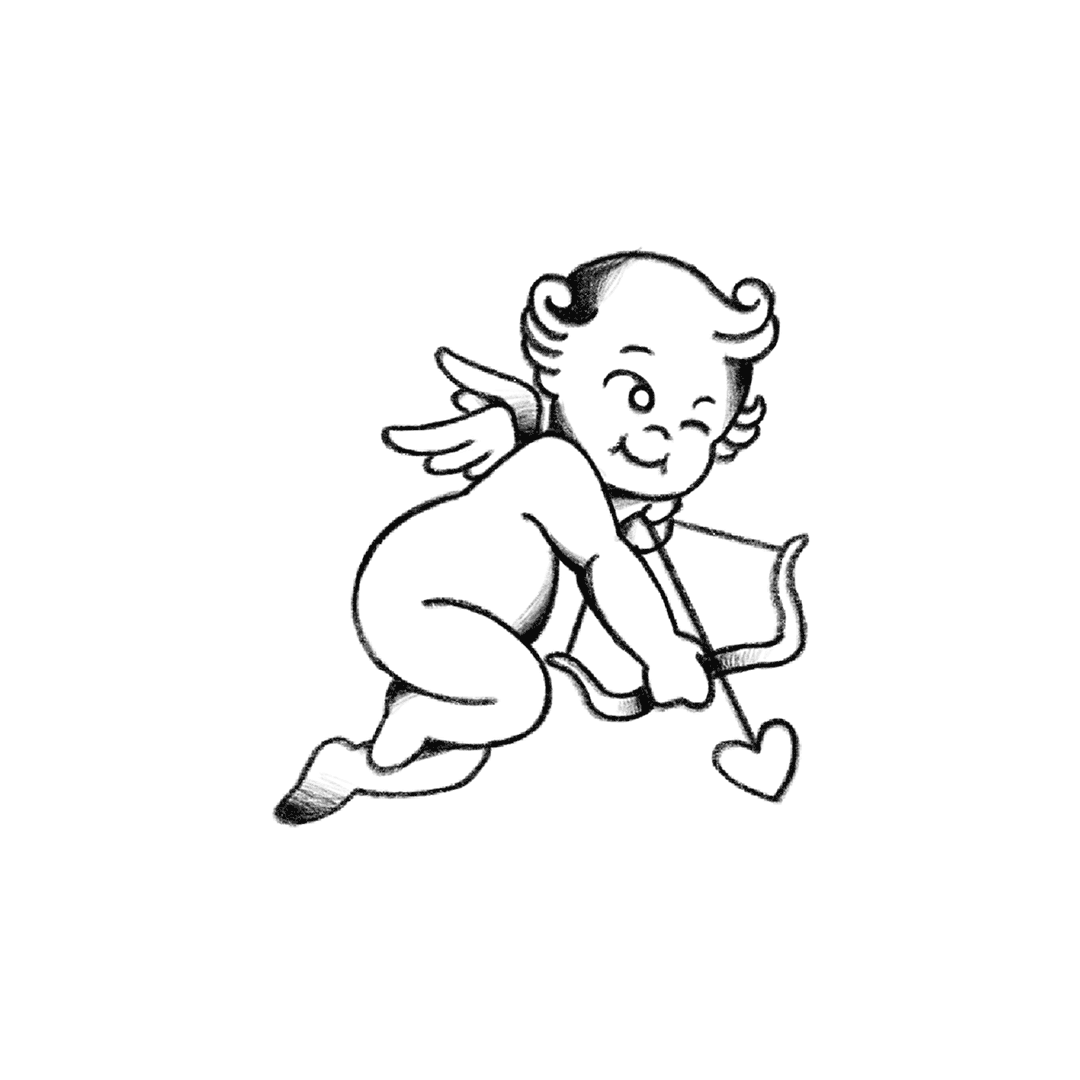 PAGU - Amor en el Aire - Diseños listos para tatuar