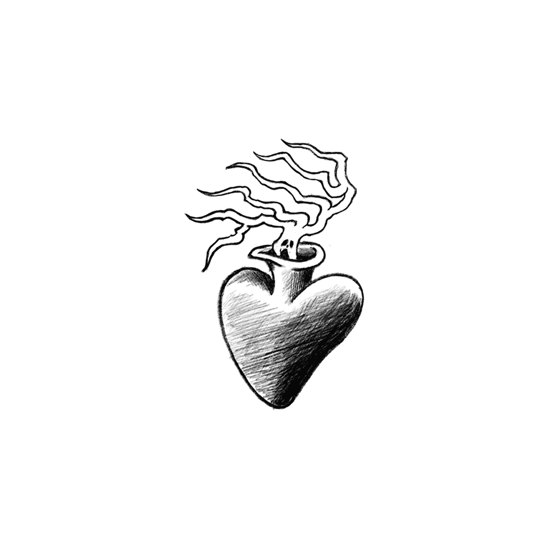 PAGU - Amor en el Aire - Diseños listos para tatuar