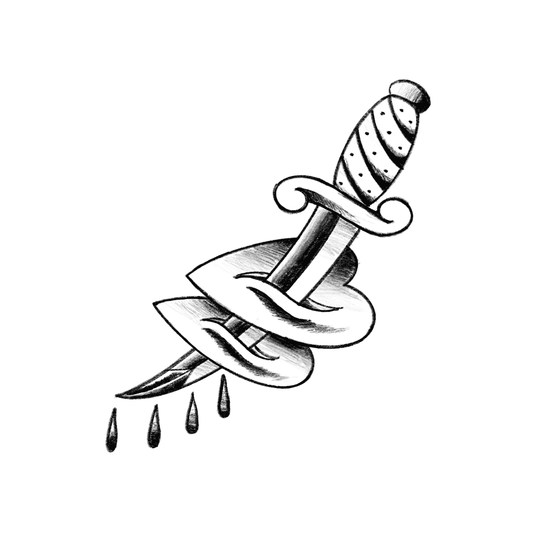 PAGU - Amor en el Aire - Diseños listos para tatuar