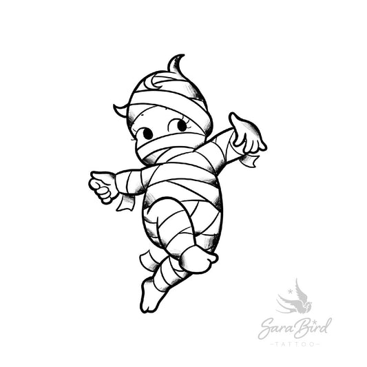 Flashes Halloween - kewpie - Pagu Tattoo