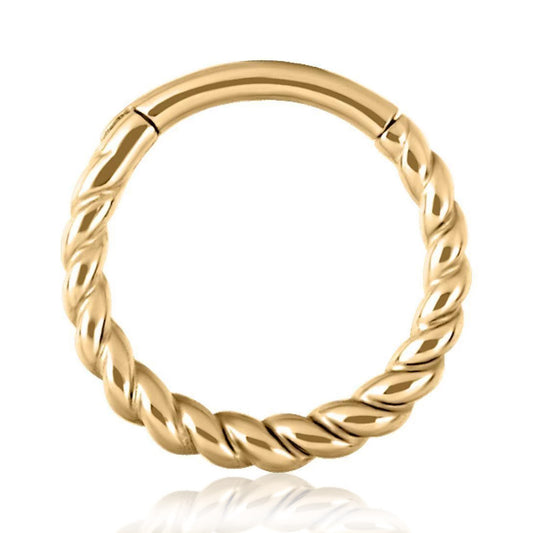 Anillo de Cuerda Torcida - Para Tabique y Cartílago - Varios Colores