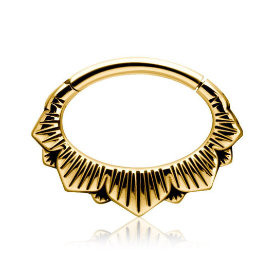 Floral Ring - For Septum and Cartilage - Various Colors