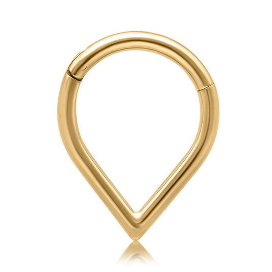 Teardrop Ring (TEARDROP) - For Septum and Cartilage - Various Colors